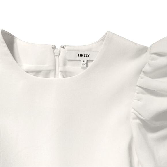 Likely Off White Dress | Size 6 - Picture 3 of 8